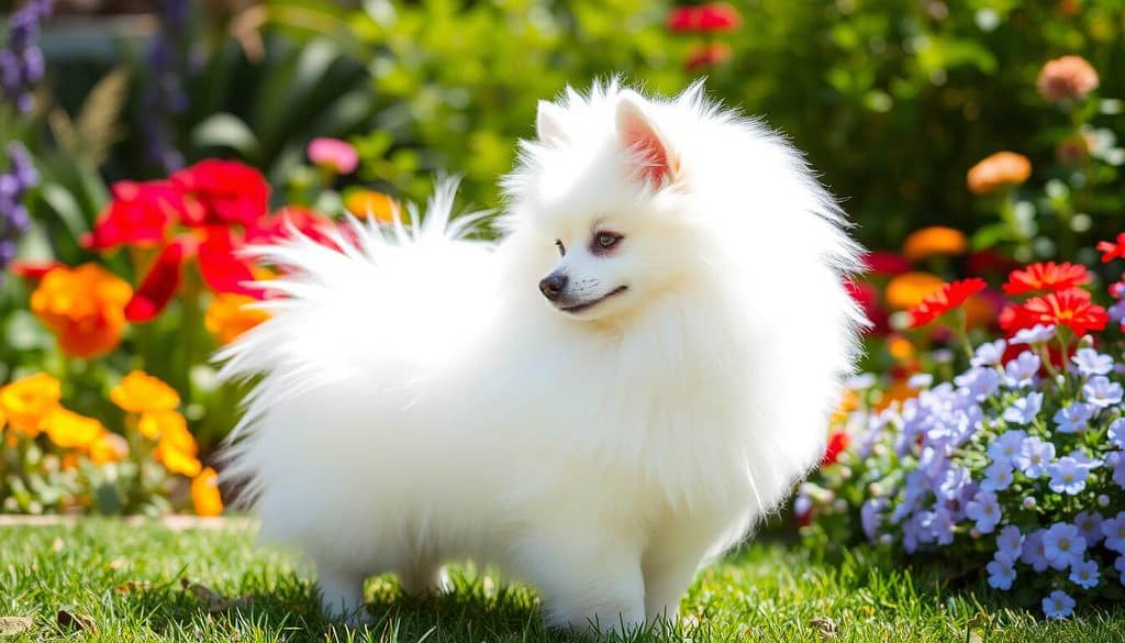 Japanese Spitz Elegant and Alert 