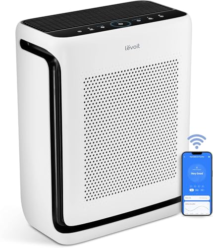 LEVOIT Air Purifiers for Home Large Room Up to 1800 Ft² in 1 Hr with...